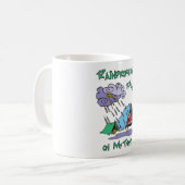 レインドロップズキャンプ コーヒーマグカップ (正面左)