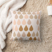 レインドロップピンクボホ子供部屋ピローニュートラルデコール クッション (ブランケット)