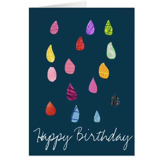 レインドロップボホカラフルクリエイティブ (正面)