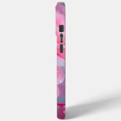 レインドロップ赤面ピンクブロッサム Case-Mate iPhoneケース (裏面 / 左)