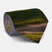 レインネックタイを介したダブルレインボー ネクタイ (ロール)