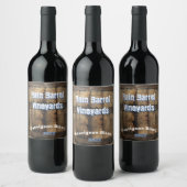 レインバレル、6つのワインラベルのセット ワインラベル (ボトル)