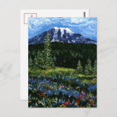 レインバー山 ポストカード (正面/裏面)