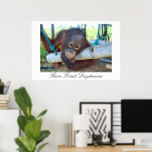 レインフォレストア素晴らしプデイドリームス ポスター (ホームオフィス)