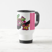 レインフォレストカメレオンおもしろい トラベルマグ (正面右)