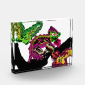 レインフォレストカメレオンおもしろい フォトブロック (左)