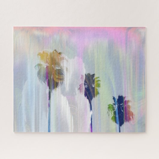 「レインフォレストパーム」パズル ジグソーパズル (横)