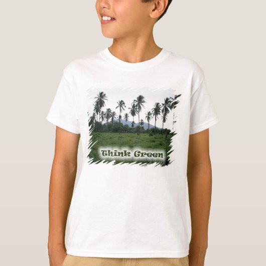レインフォレスト環境を考えるTシャツ Tシャツ (正面)