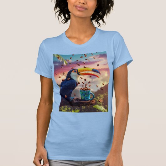 レインフォレスト・オオトゥカン Tシャツ (正面)
