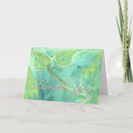 レインフォレスト ヘイズ シャンパン ありがとうカード サンキューカード