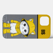 レインブーツおもしろいの猫 – cat Mouer Case-Mate iPhoneケース (裏面 (横))