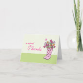 レインブーツ カード (正面)