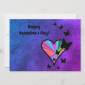 レインボアートと蝶 カード (正面)