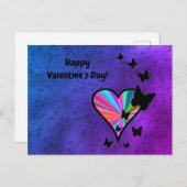 レインボアートと蝶 案内ポストカード (正面/裏面)