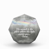 レインボインストーミースカイルーミ引用文 フォトブロック (正面)