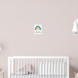 レインボウズを追いかけよう子供部屋ウォールアート ポスター