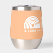 レインボウパーソナライズされたピーチ (正面)