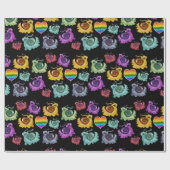 レインボカタツムラッピング紙 ラッピングペーパー (フラット)