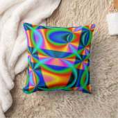 レインボキルト クッション (ブランケット)