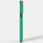 レインボスタイプパターンApple iPhone 13 Pro，かろうじて Case-Mate iPhoneケース (裏面 / 右)