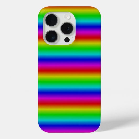 レインボストリップ – パターン Case-Mate iPhoneケース (裏面)