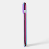 レインボストリップ – パターン iPhoneケース (左側面)