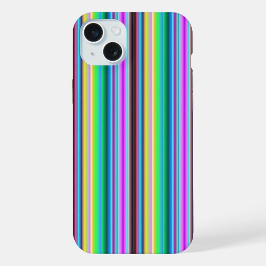 レインボストリップ – パターン iPhoneケース (裏面)