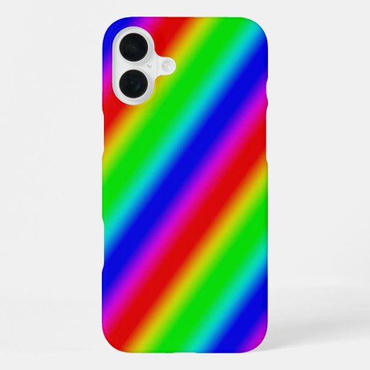 レインボストリップ – パターン iPhoneケース (裏面)