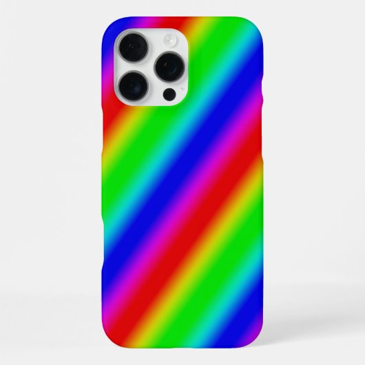 レインボストリップ – パターン iPhoneケース (裏面)