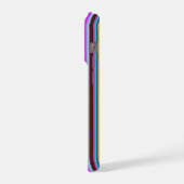 レインボストリップ – パターン iPhoneケース (左側面)