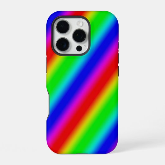 レインボストリップ – パターン iPhoneケース (裏面)