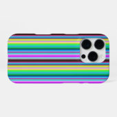 レインボストリップ – パターン iPhoneケース (裏面横)