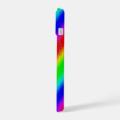 レインボストリップ – パターン iPhone 15ケース (左側面)
