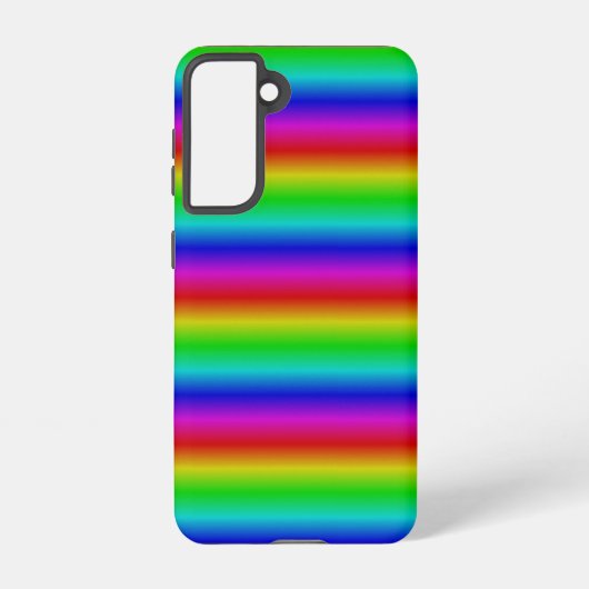 レインボストリップ – パターン SAMSUNG GALAXYケース (裏面)