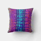 レインボスナンケスキンプリント装飾用クッション クッション (裏面)