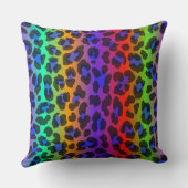レインボスプラッシュ20x20装飾用クッション クッション (裏面)