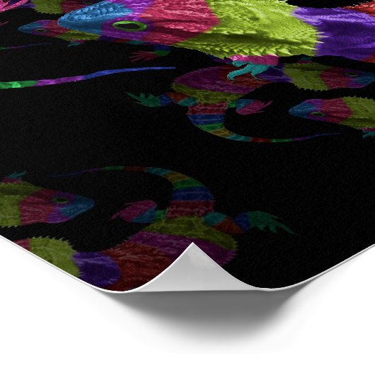 レインボトカゲ ポスター (角)