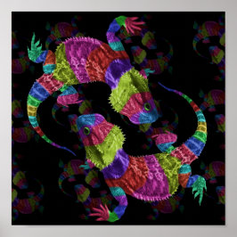 レインボトカゲ ポスター