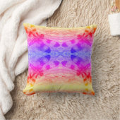 レインボンドラゴンフ無地のラパーン クッション (ブランケット)