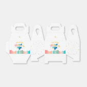 レインボーおもしろいバースデーパーティーテーマ フェイバーボックス (折り畳みなし)