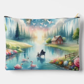 レインボーお洒落アースファンタジーシーン アクセサリーポーチ (裏面)