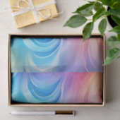 レインボーお洒落スワールデコページ 薄葉紙 (ギフト)