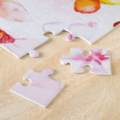 レインボーお洒落フォレストバタフライウォーター色 ジグソーパズル (側面)