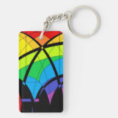 レインボーお祝い2 キーホルダー (裏面)