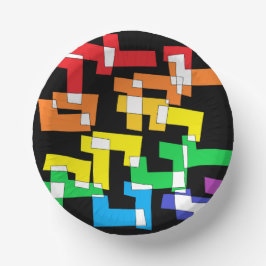 レインボーお祝い ペーパーボウル