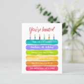 レインボーお誕生日ケーキパーティー (スタンド正面)