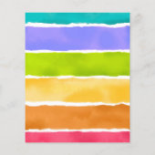 レインボーお誕生日ケーキパーティー (裏面)