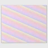 レインボーかわいらしカラーフェイクグリッター ラッピングペーパー (フラット)