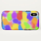 レインボーかわいらしスポッジズ抽象デザイン Case-Mate iPhoneケース (裏面(横))