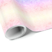 レインボーかわいらしフロストデザイン ラッピングペーパー (ロールコーナー)